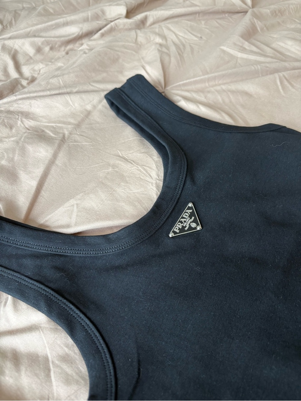 Prada Black Tank Top - Picture 3 of 8
